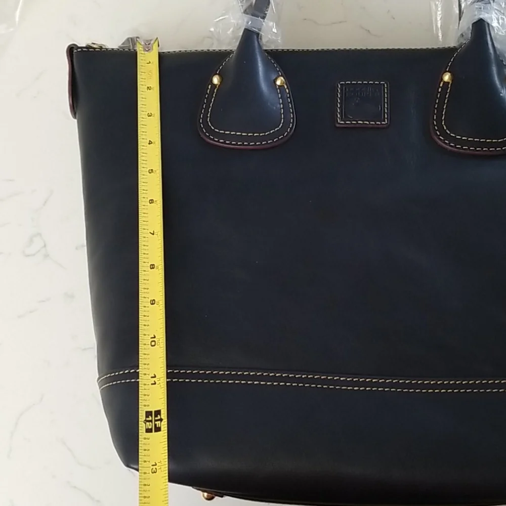 Dooney & Bourke Navy blue Leather Tote - Picture 11 of 12